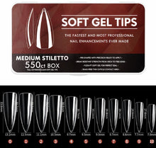 Load image into Gallery viewer, CLEAR Gel X Nails - Full well