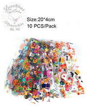 Cargar imagen en el visor de la galería, Láminas para decoración de uñas - Halloween (10 unidades)