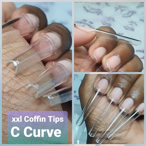 Coffin Tips (bag) Half Well