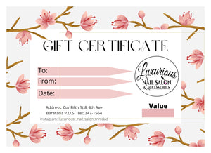 Gift Certificate